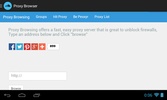 Proxy Browsing screenshot 1