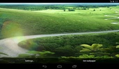 ที่ดินหญ้าแบบไดนามิกวอลล์เปเปอร์สดดวงอาทิตย์ screenshot 2