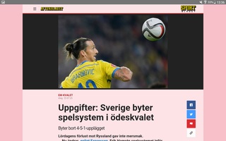 Sportbladet for Android 8