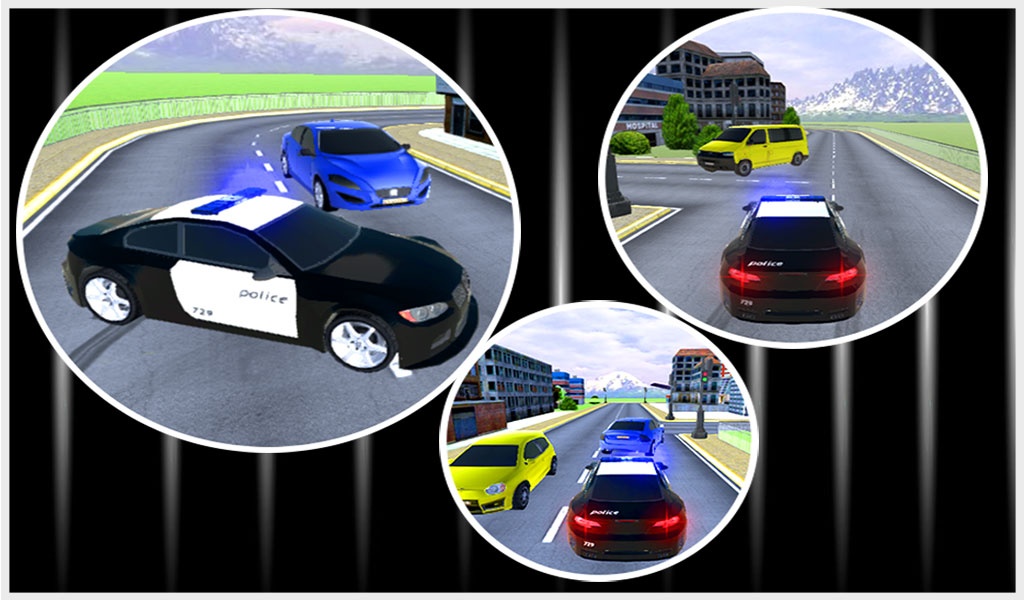 Crazy Police Prisoner Car 3D - Preview 5