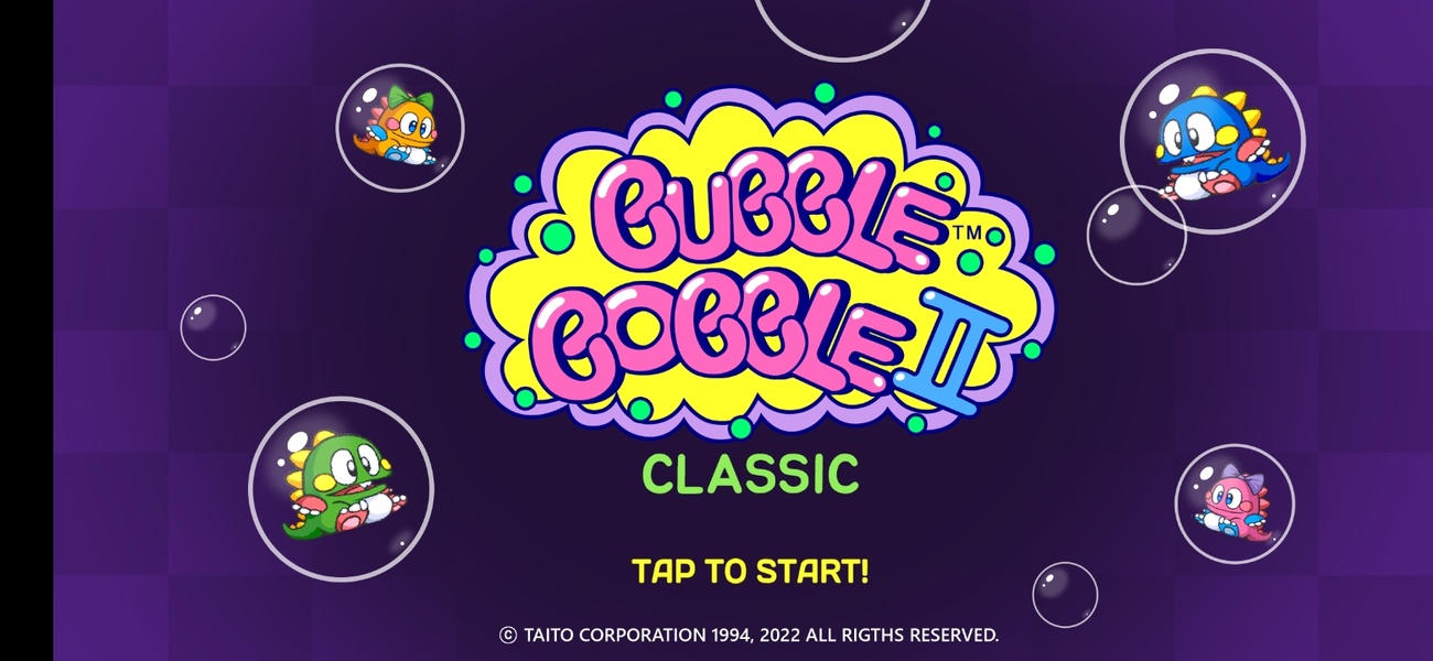 BUBBLE BOBBLE 2 free online game on