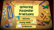 Ordering Dissimilar Fractions screenshot 3