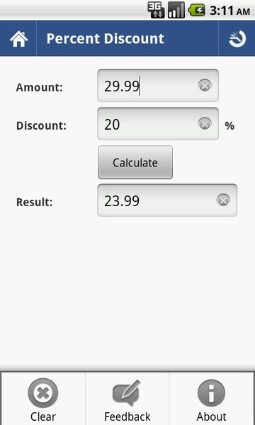 Percent Calculator (Free) - Preview 5