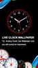 Smart Night Clock Wallpaper screenshot 1