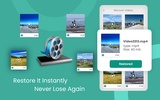 Recover Deleted Videos App screenshot 1
