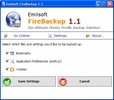 FireBackup screenshot 2