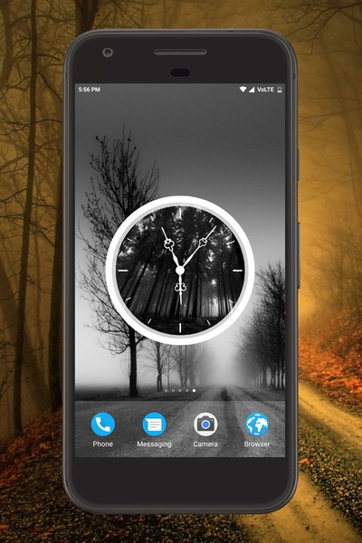 Forest Clock Live Wallpaper - Preview 2