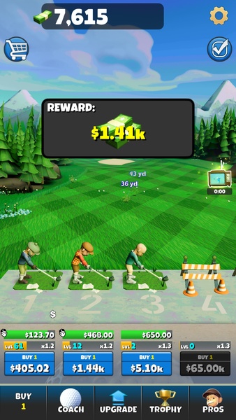 Idle Golf - Preview 9