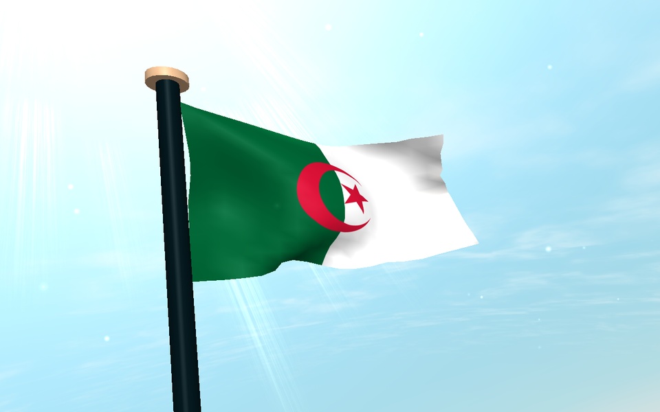 Algeria Flag 3D Free - Preview 7