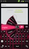 Pink Black Keyboard Theme screenshot 5