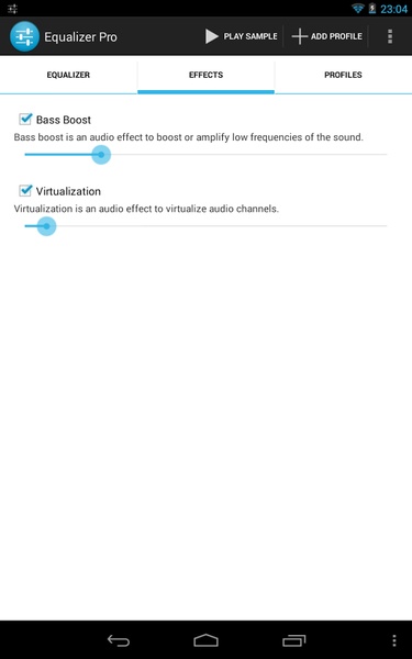 Equalizer Pro - Preview 2