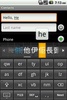 English-Chinese dictionary keyboard screenshot 2