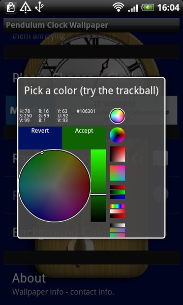 Pendulum Clock WallpaperV2 - Preview 2