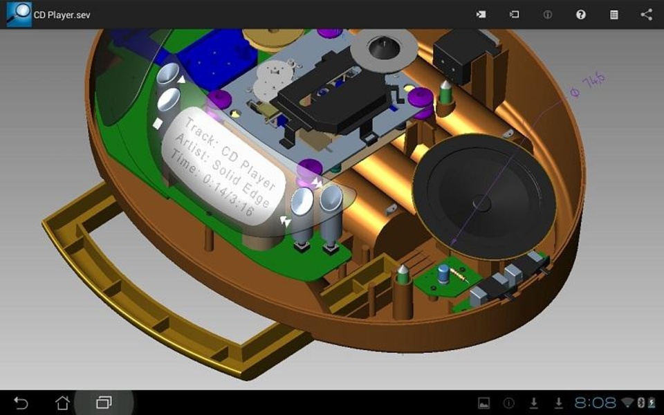 Solid Edge Mobile Viewer - Preview 4