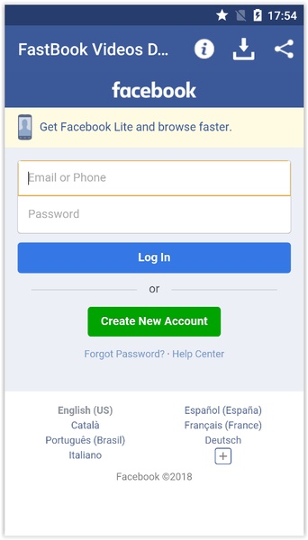 Fastbook Downloader - Preview 1