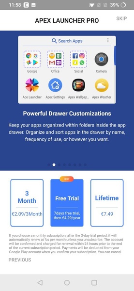 Apex Launcher - Preview 6