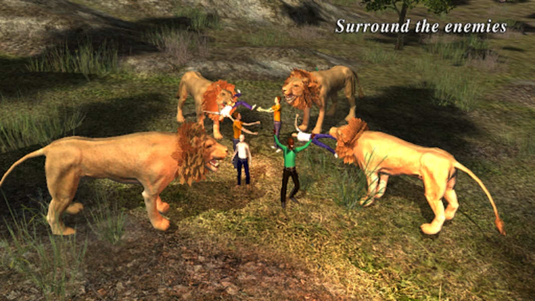 Lion 3D Attack - Preview 3