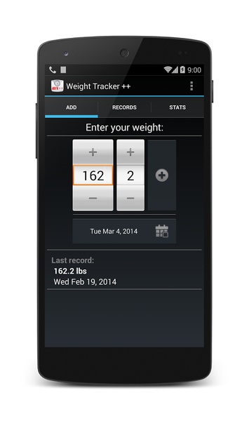 Weight Tracker ++ - Preview 7