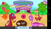 Dinosaur World Educational fun Games For Kids screenshot 16