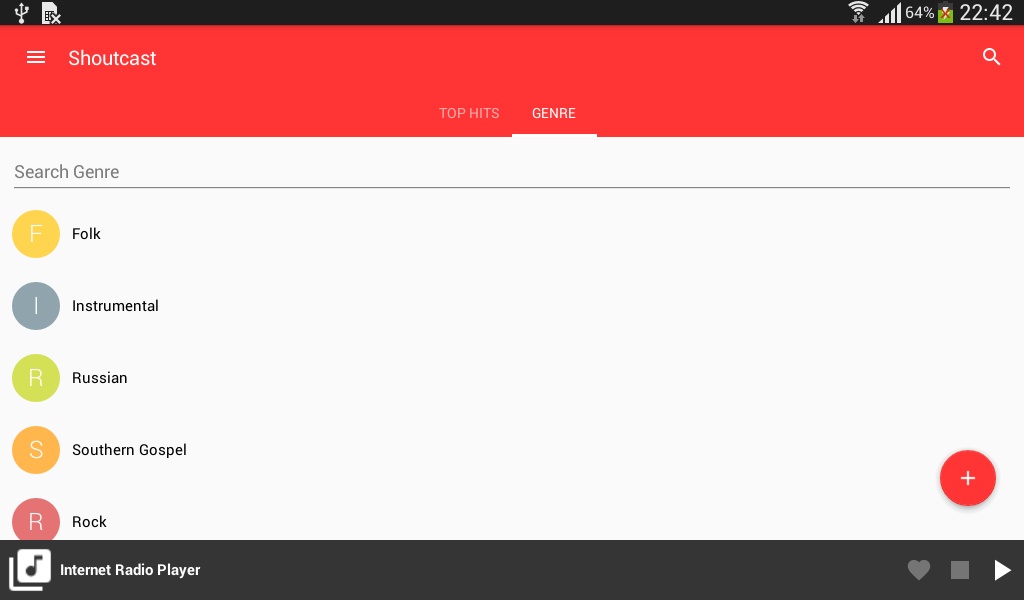 Internet Radio Player - Preview 3