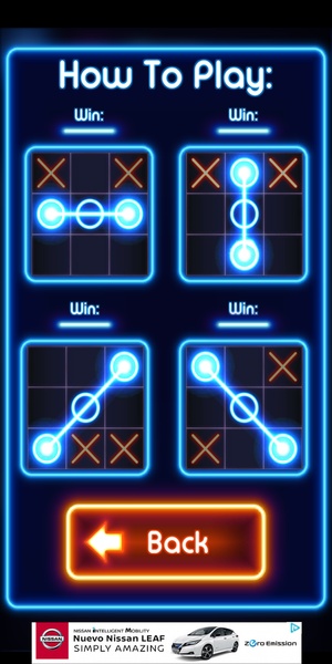 Glow Tic Tac Toe Ad Free