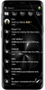 SMS Theme Sphere Black - chat screenshot 7