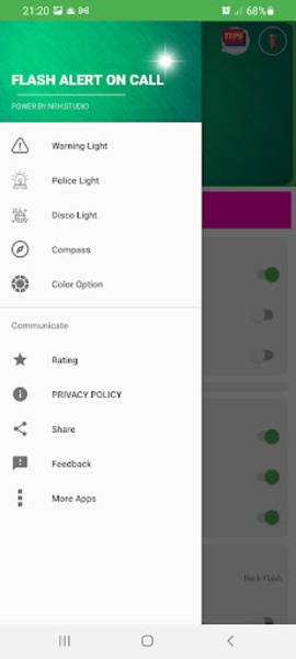 Color Flash Light Alert Calls - Preview 2