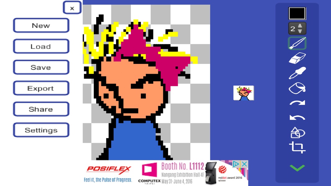 Sans Pixel Art for Android - Download the APK from Uptodown