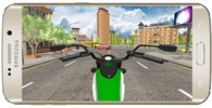 Motorcycle City Riding (Hebrew) screenshot 2