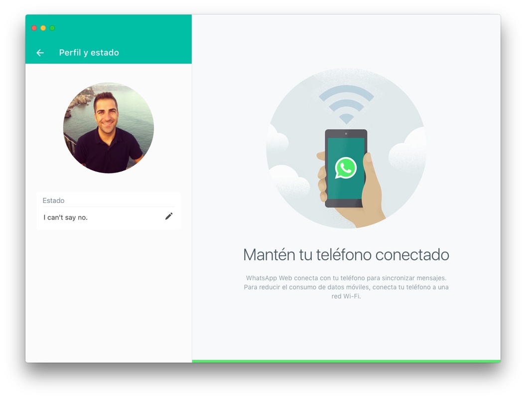 ������ ����� WhatsApp for mac fea8f0e5795a0fa9afef