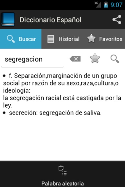Smartpcx Dictionary Spanish - Preview 4