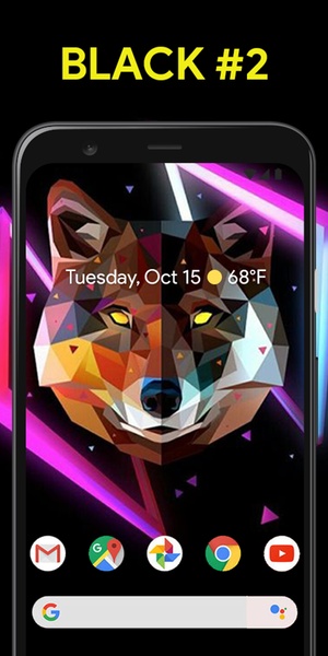 BLACKN - Black Wallpaper HD - Preview 2