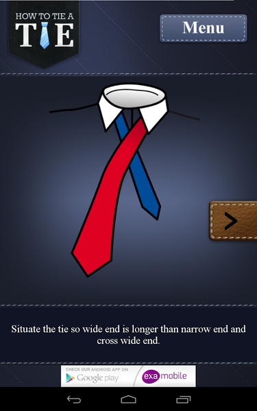 How to Tie a Tie - Preview 4