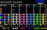 THEME SWIPE DIALER BIG BLACK GREEN screenshot 3