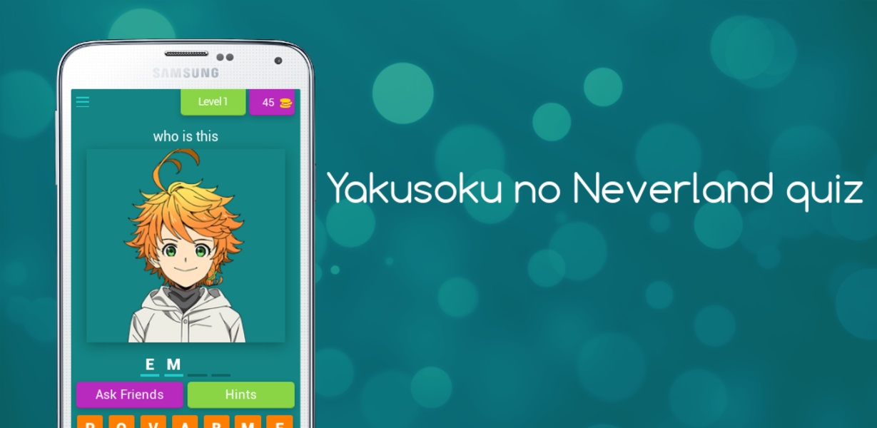 Yakusoku no Neverland quiz - Preview 4