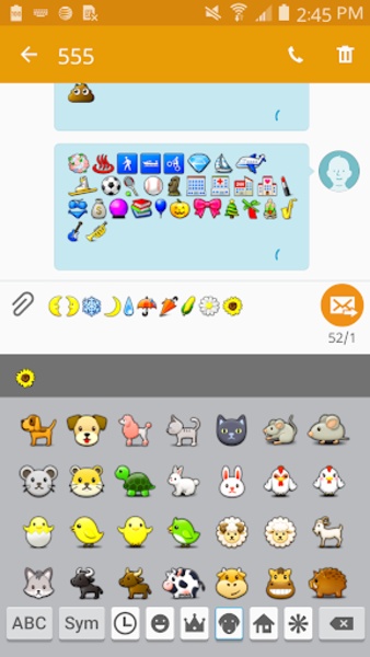 Emoji 9 Free Font Theme - Preview 1