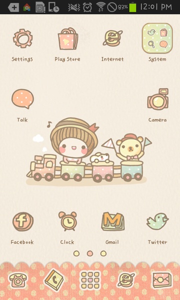 BeBe Train Go Launcher EX - Preview 4