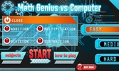 Math Genius vs Computer screenshot 5