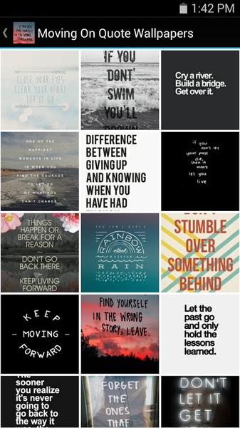 Moving On Quote Wallpapers - Preview 1