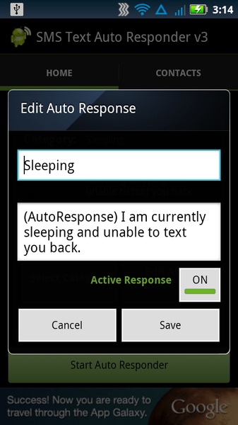 SMS Text Auto Responder v3 - Preview 5
