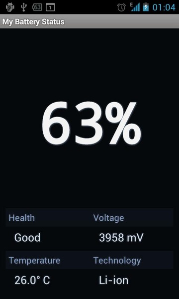 My Battery Status - Preview 2