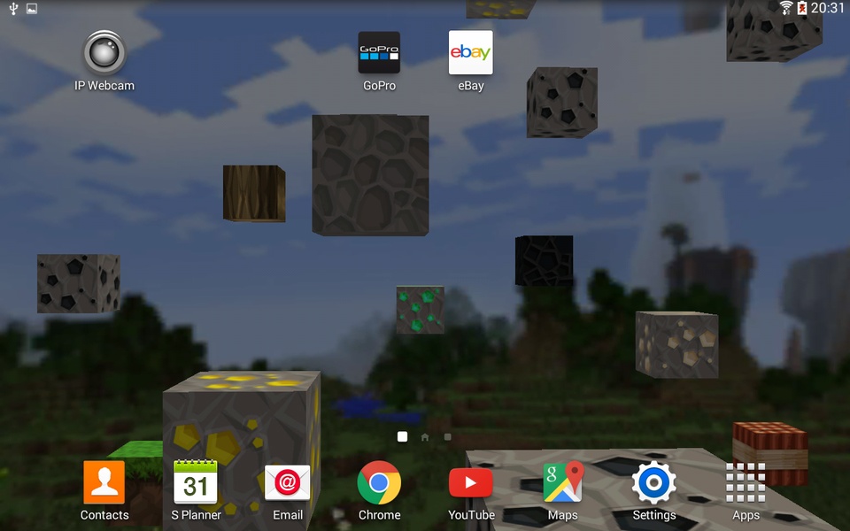 Blockcraft Live Wallpaper (Free) - Preview 5