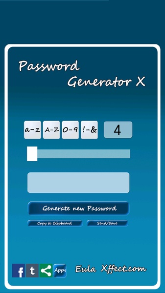 Password Generator X - Preview 2