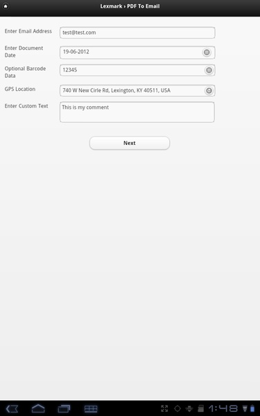 Lexmark Mobile Capture - Preview 2