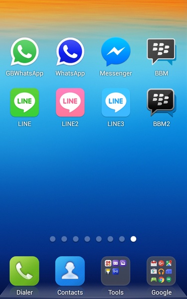 Whats Dual Line App - Preview 1