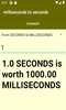 milliseconds to seconds converter screenshot 1