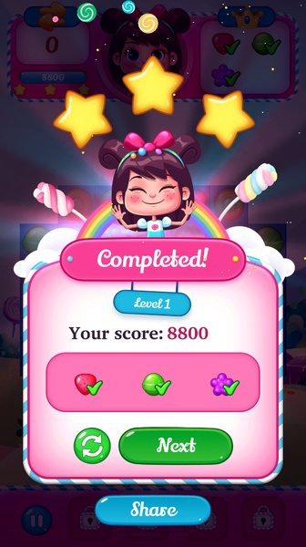Sugar Burst Mania - Match 3: Candy Blast Adventure - Preview 7