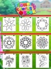 Flowers Coloring Books - Paint Flowers Pages screenshot 2