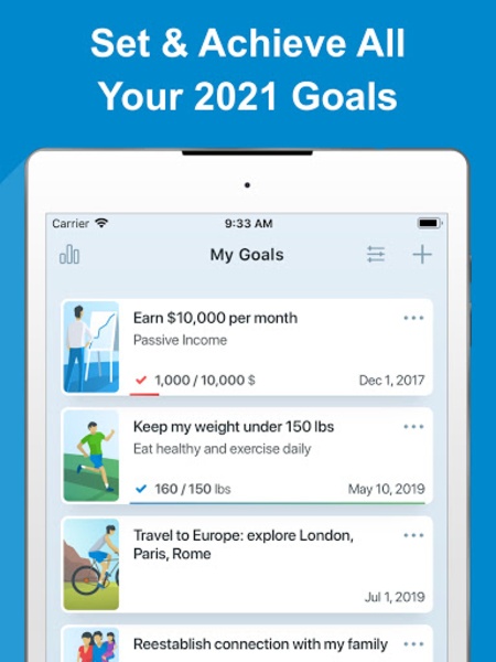 Goals Wizard - Preview 7