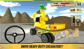 Sand Excavator Dump Truck Sim screenshot 3